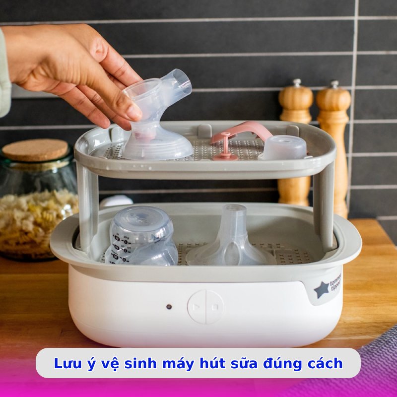 Những lưu ý khi vệ sinh máy hút sữa