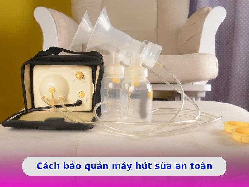 Cách bảo quản máy hút sữa an toàn