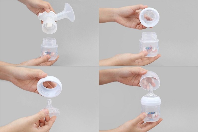 Máy hút sữa Avent tương thích với nhiều thiết bị khác nhau của hãng