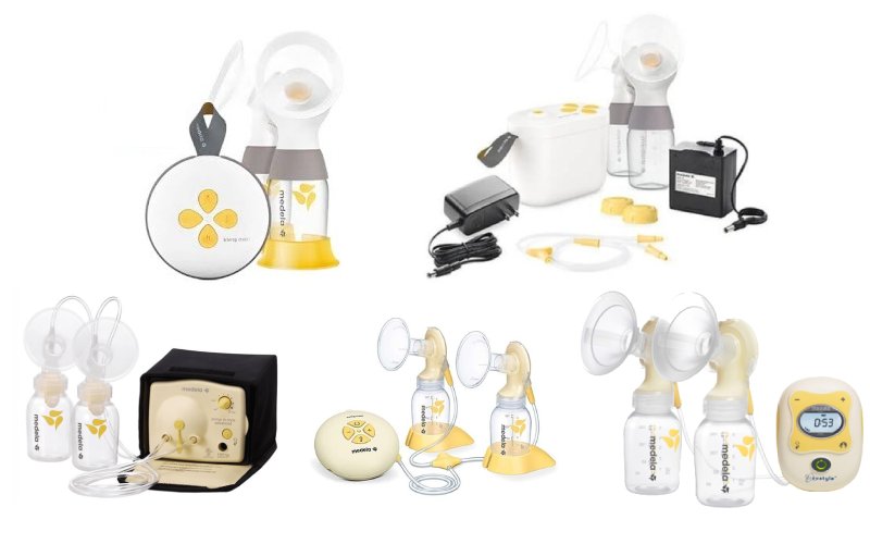 Các dòng máy hút sữa Medela