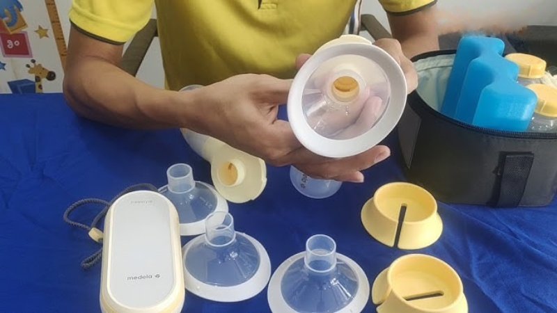 Cách vệ sinh máy hút sữa Medela Freestyle