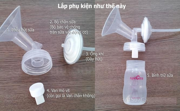 Dấu hiệu nhận biết máy hút sữa Medela Pump bị yếu hơi