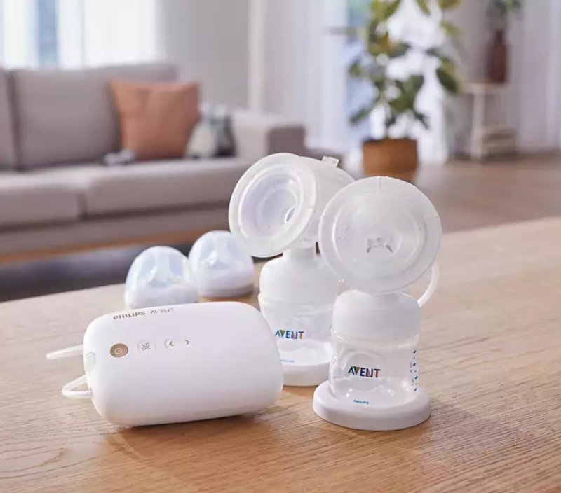 Máy hút sữa điện đôi không dây Philips Avent Eureka Plus SCF394.11