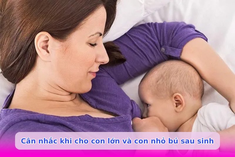 Đang cho con bú có bầu có bị mất sữa không