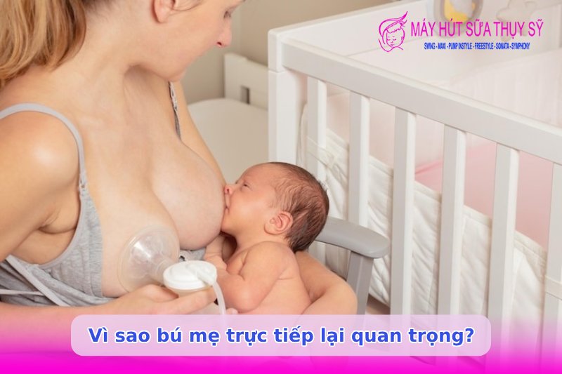 Kinh nghiệm cho bé bú mẹ trực tiếp