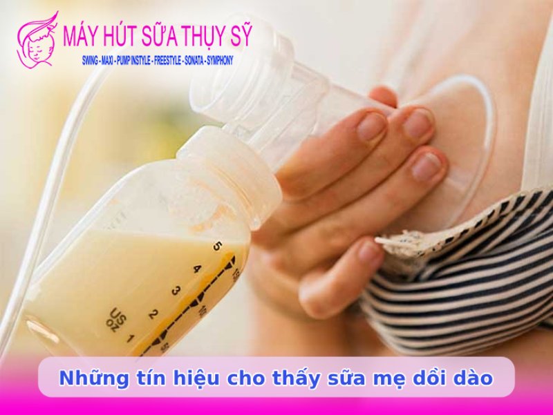 Làm sao biết sữa mẹ ít hay nhiều