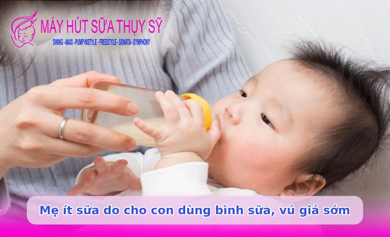 Làm sao biết sữa mẹ ít hay nhiều