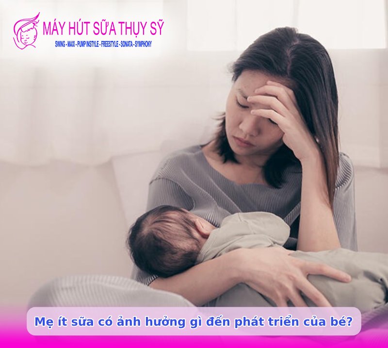 Làm sao biết sữa mẹ ít hay nhiều
