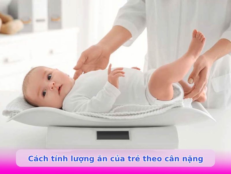 Lượng ăn của trẻ sơ sinh