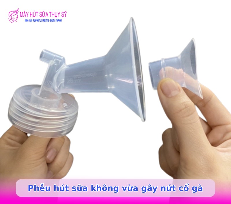Nứt cổ gà khi hút sữa