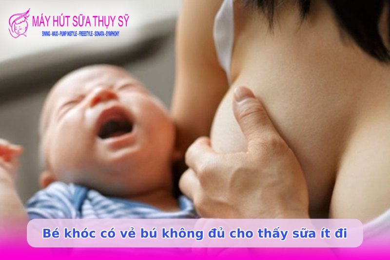 Tại sao càng hút sữa càng ít